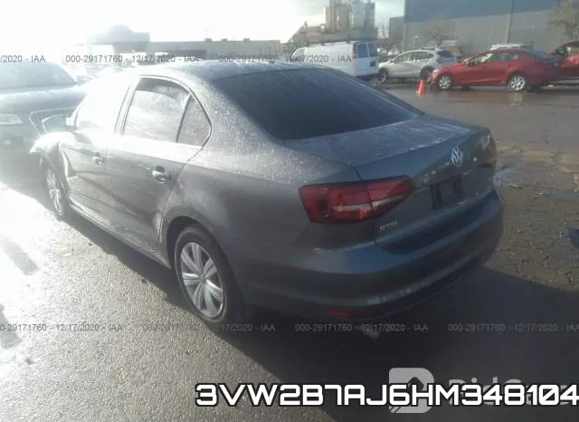 3VW2B7AJ6HM348104 фото 3