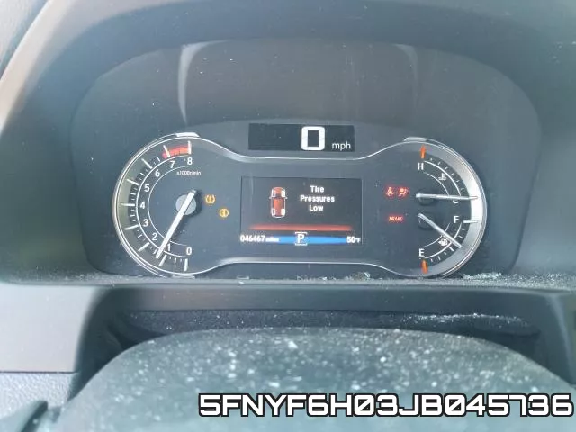 5FNYF6H03JB045736 фото 9