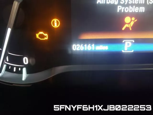 5FNYF6H1XJB022253 фото 7