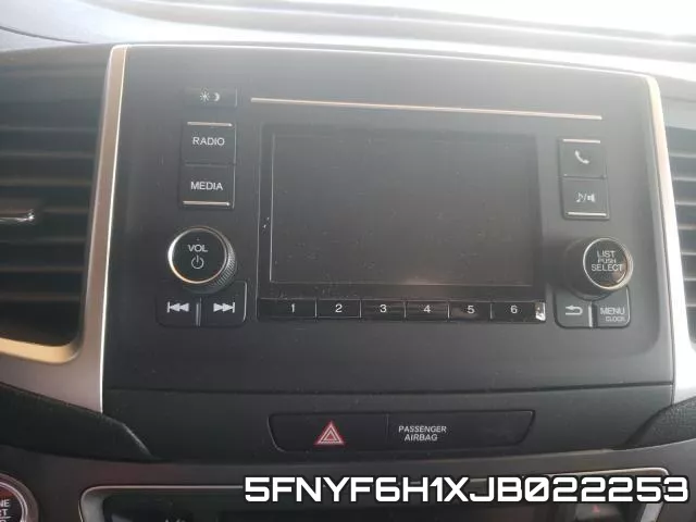 5FNYF6H1XJB022253 фото 8