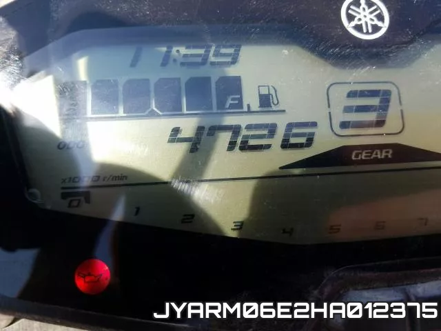 JYARM06E2HA012375 фото 7