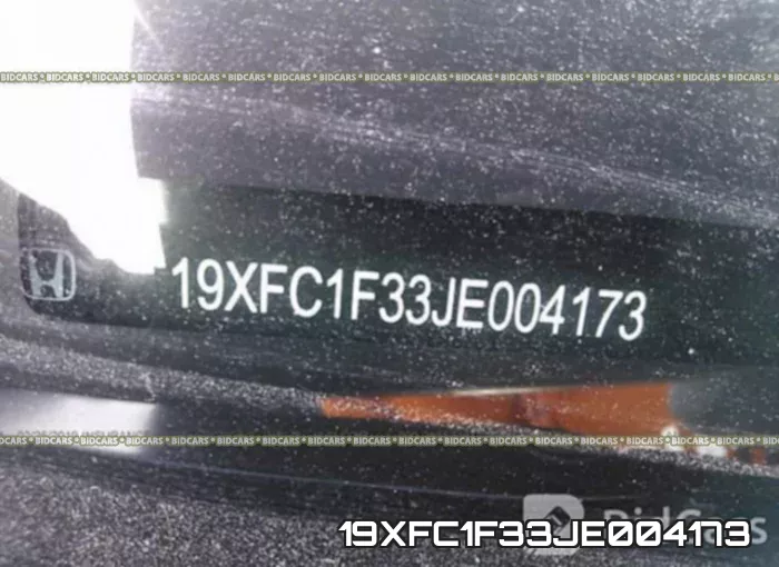 19XFC1F33JE004173 фото 10