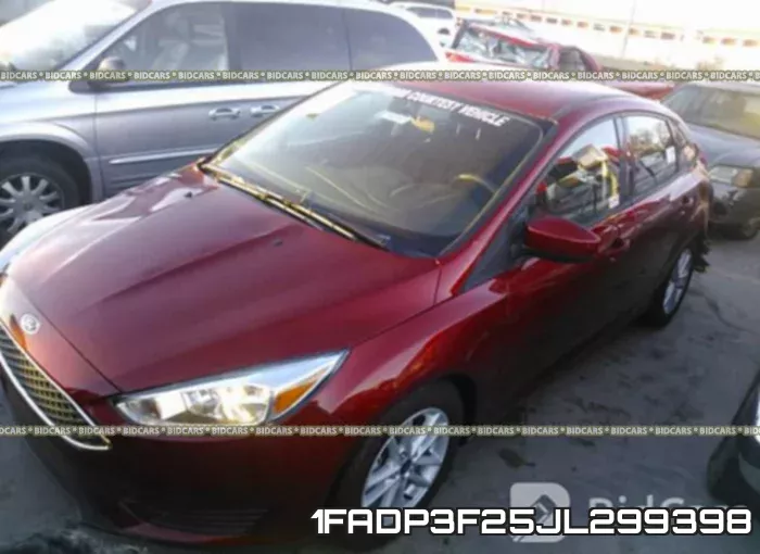 1FADP3F25JL299398 фото 3