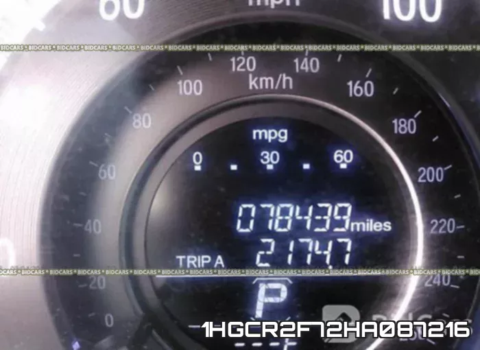 1HGCR2F72HA087216 фото 8