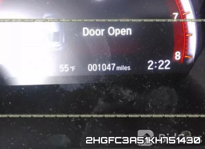 2HGFC3A51KH751430 фото 8