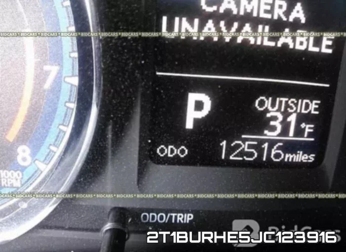 2T1BURHE5JC123916 фото 8