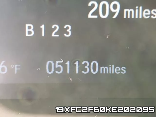 19XFC2F60KE202095 фото 9