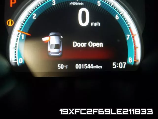 19XFC2F69LE211833 фото 8