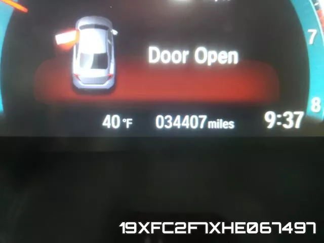 19XFC2F7XHE067497 фото 9