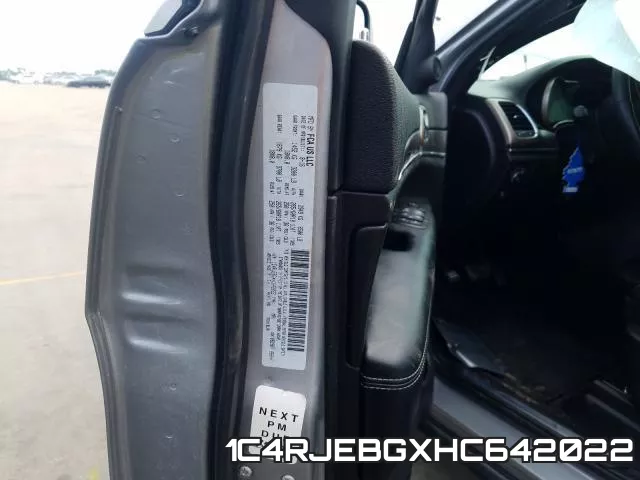 1C4RJEBGXHC642022 фото 2