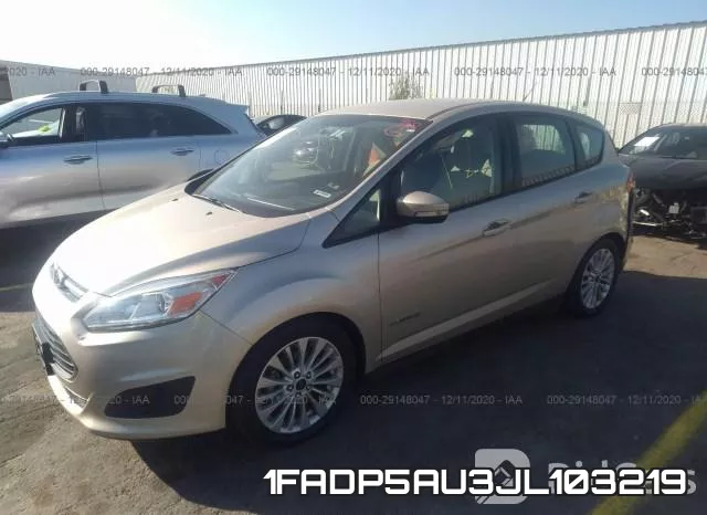 1FADP5AU3JL103219 фото 3
