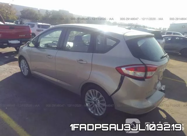 1FADP5AU3JL103219 фото 4
