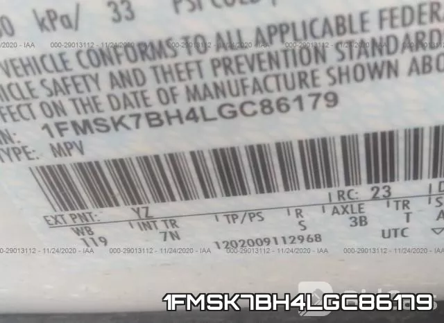 1FMSK7BH4LGC86179 фото 8