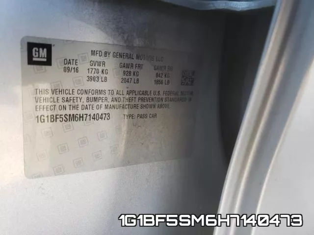 1G1BF5SM6H7140473 фото 2