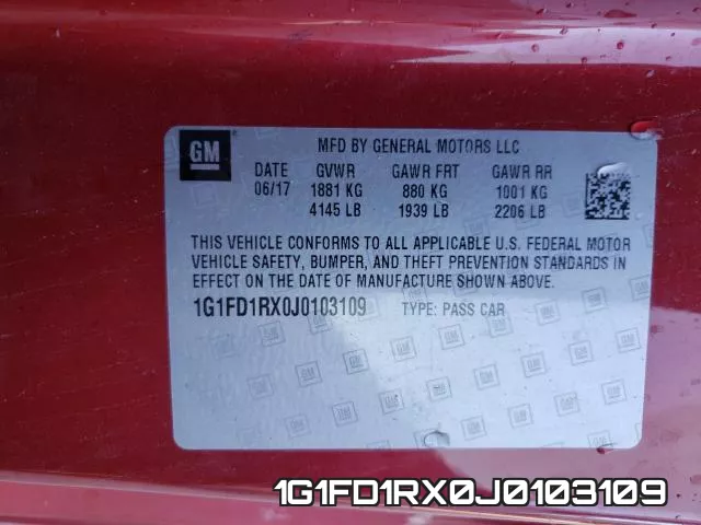 1G1FD1RX0J0103109 фото 2