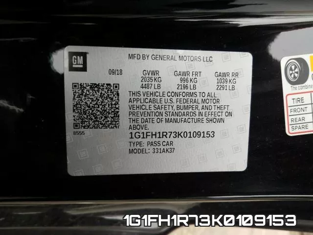 1G1FH1R73K0109153 фото 2