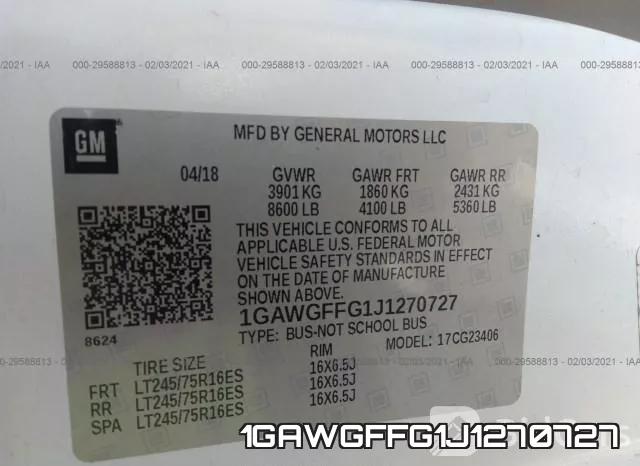 1GAWGFFG1J1270727 фото 10