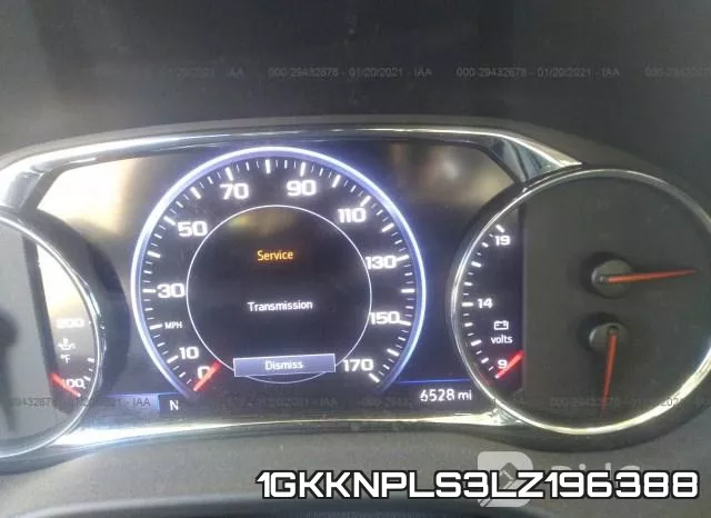1GKKNPLS3LZ196388 фото 8