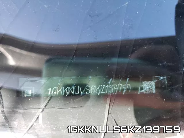 1GKKNULS6KZ139759 фото 2