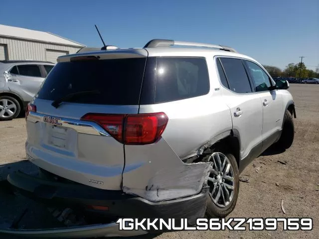 1GKKNULS6KZ139759 фото 4
