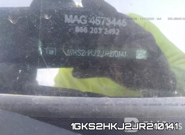 1GKS2HKJ2JR210141 фото 10