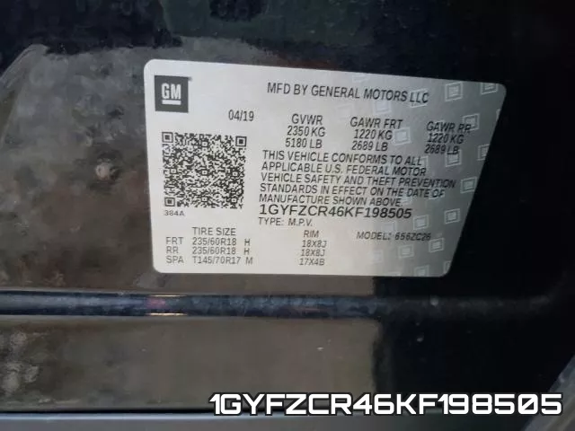 1GYFZCR46KF198505 фото 2