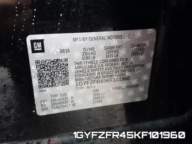 1GYFZFR45KF101960 фото 2
