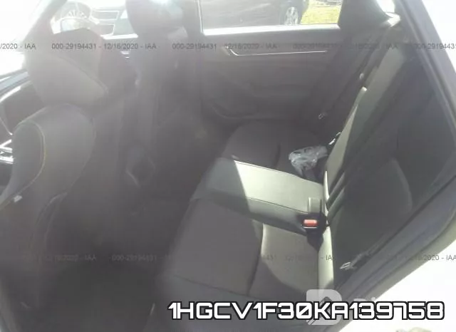 1HGCV1F30KA139758 фото 8