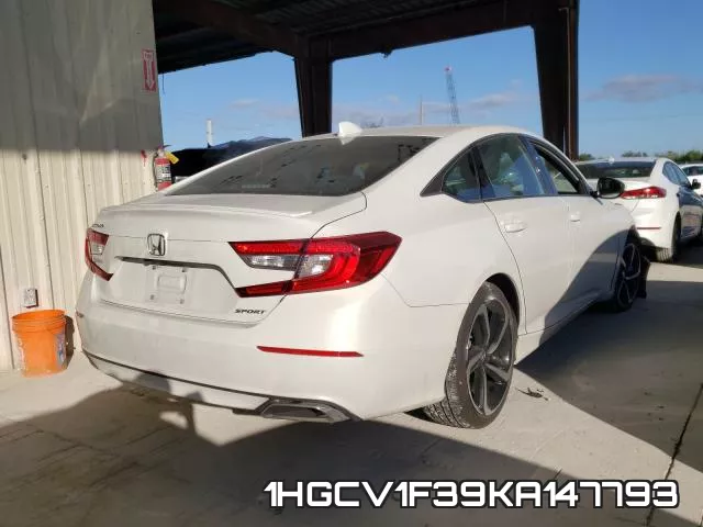 1HGCV1F39KA147793 фото 4