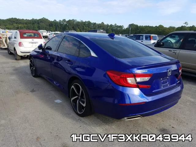 1HGCV1F3XKA043944 фото 4