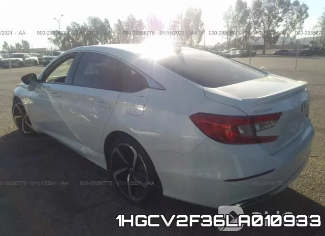 1HGCV2F36LA010933 фото 4