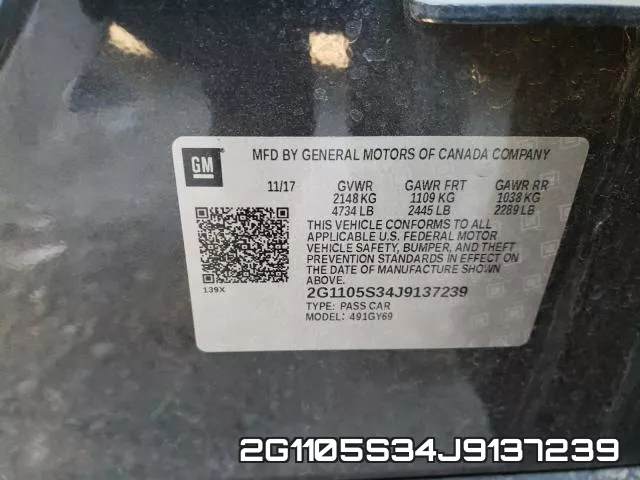 2G1105S34J9137239 фото 2