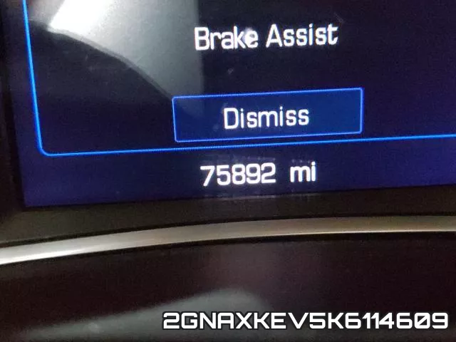 2GNAXKEV5K6114609 фото 9