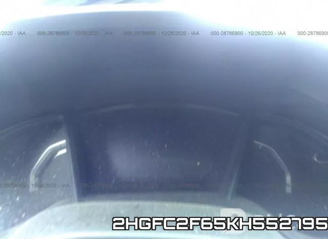 2HGFC2F65KH552795 фото 8