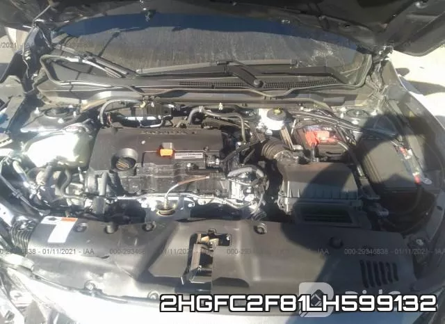 2HGFC2F81LH599132 фото 2