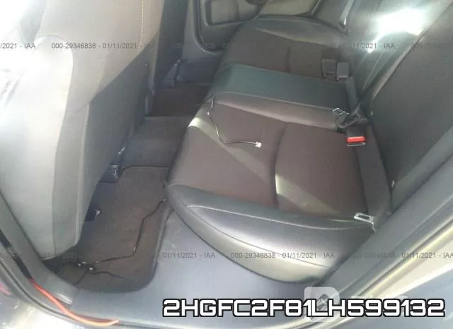 2HGFC2F81LH599132 фото 8
