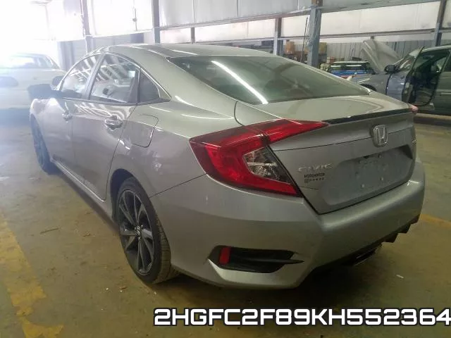 2HGFC2F89KH552364 фото 4