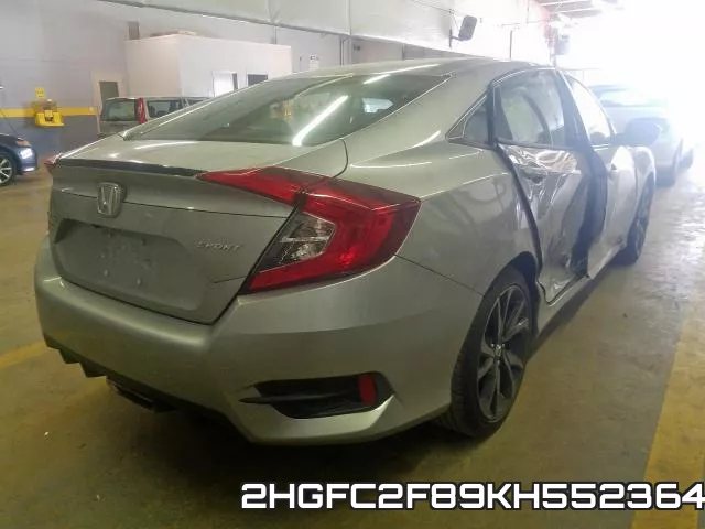 2HGFC2F89KH552364 фото 5