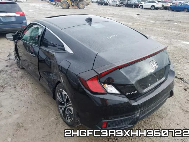 2HGFC3A3XHH360722 фото 4