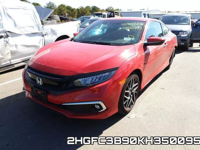 2HGFC3B90KH350095 фото 3