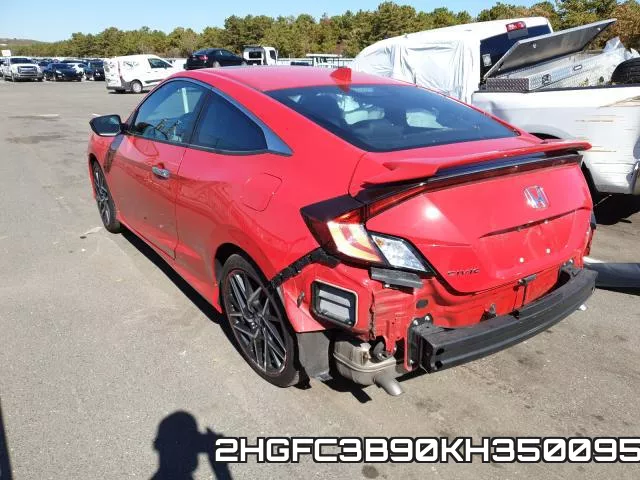 2HGFC3B90KH350095 фото 4