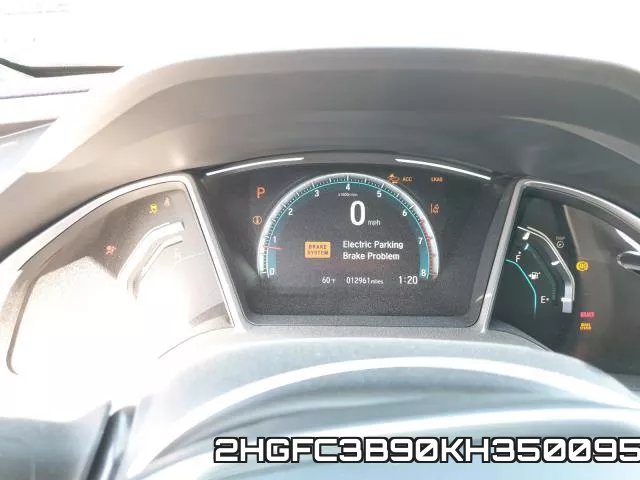 2HGFC3B90KH350095 фото 9