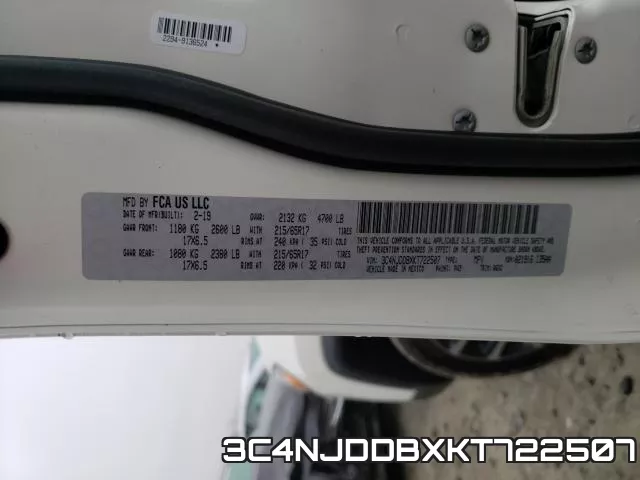 3C4NJDDBXKT722507 фото 2