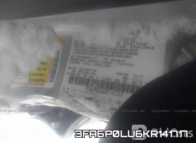 3FA6P0LU6KR141717 фото 10