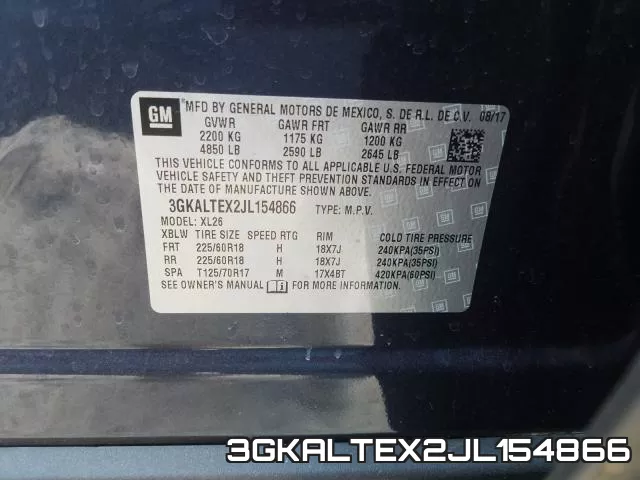 3GKALTEX2JL154866 фото 2