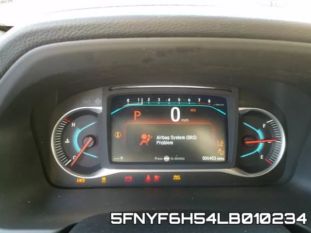 5FNYF6H54LB010234 фото 7