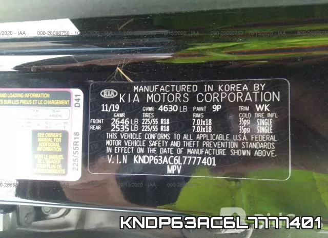 KNDP63AC6L7777401 фото 10