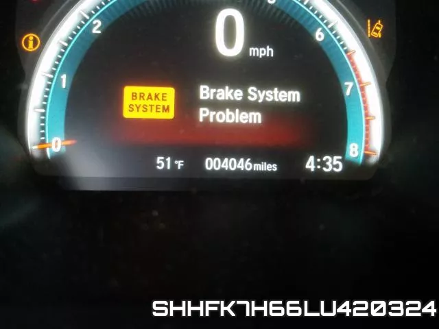 SHHFK7H66LU420324 фото 9