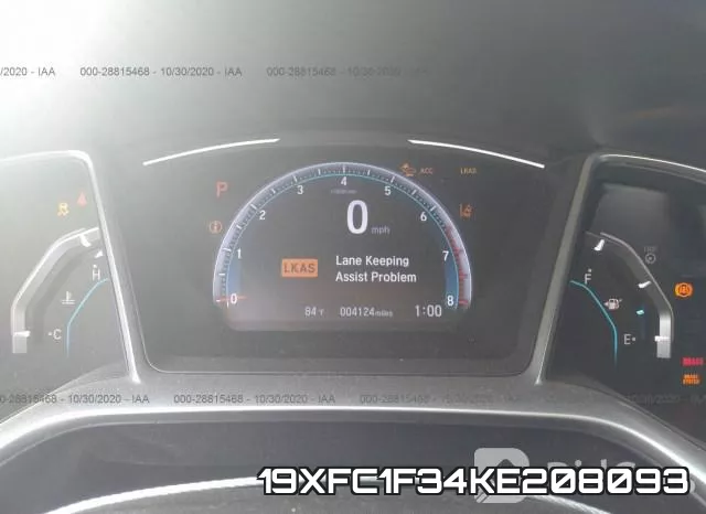 19XFC1F34KE208093 фото 6