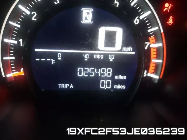 19XFC2F53JE036239 фото 9